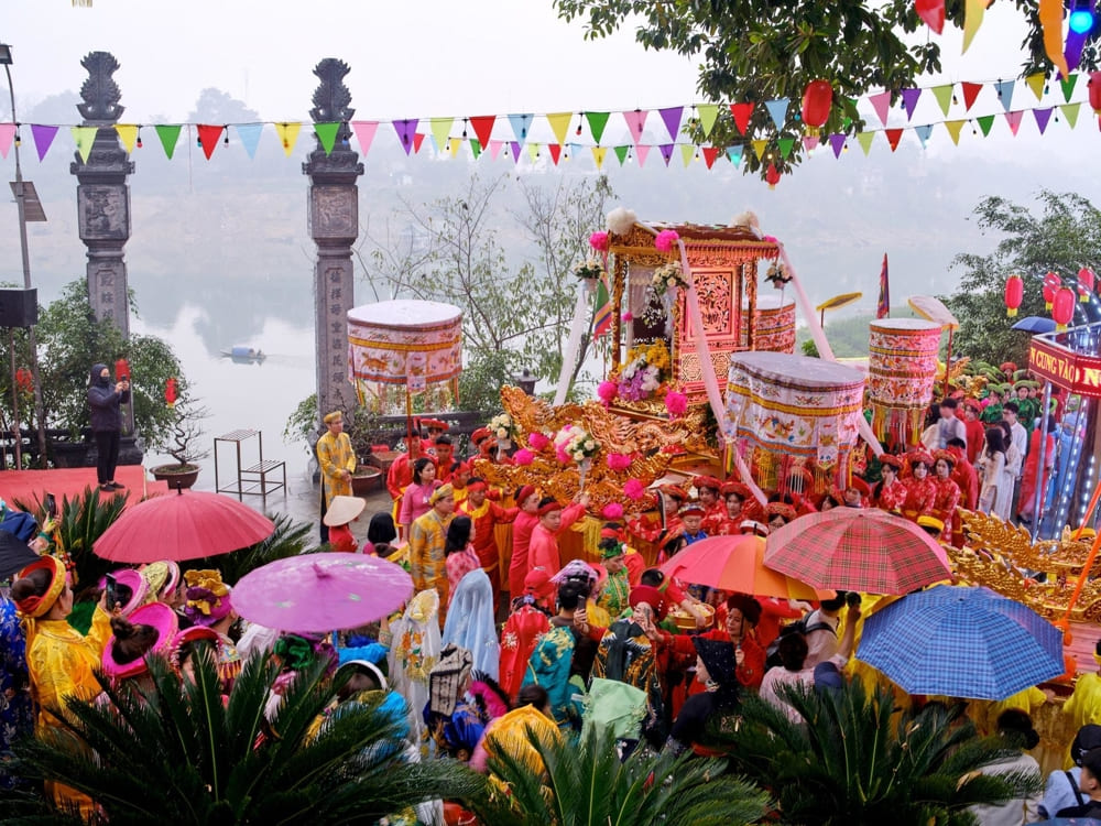 Hội đền Hạ (Nguồn: Vietnam.vn)
